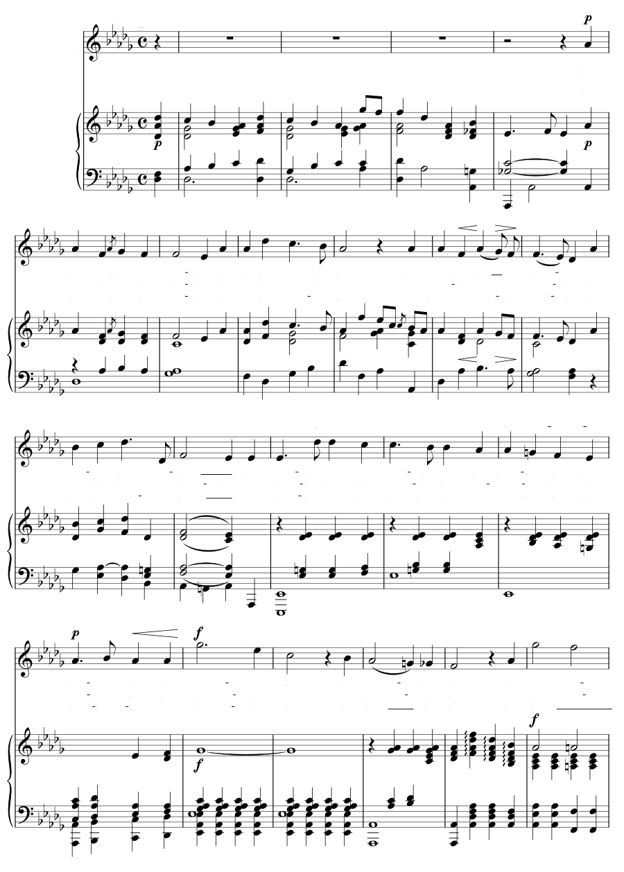 Если бы ты был моим (Wenn du wärst mein eigen). 3 песни, соч. 23