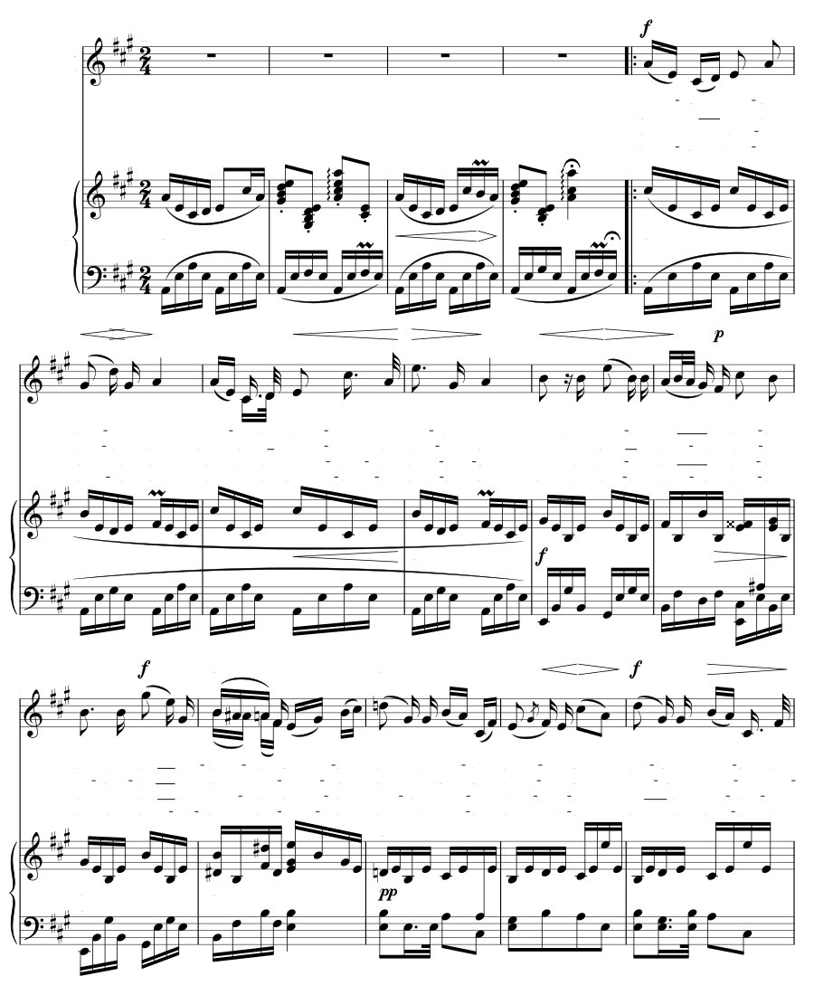 Шуми, шуми, весёлый ручей! (Rausche, rausche, froher Bach!). 3 песни, соч. 36