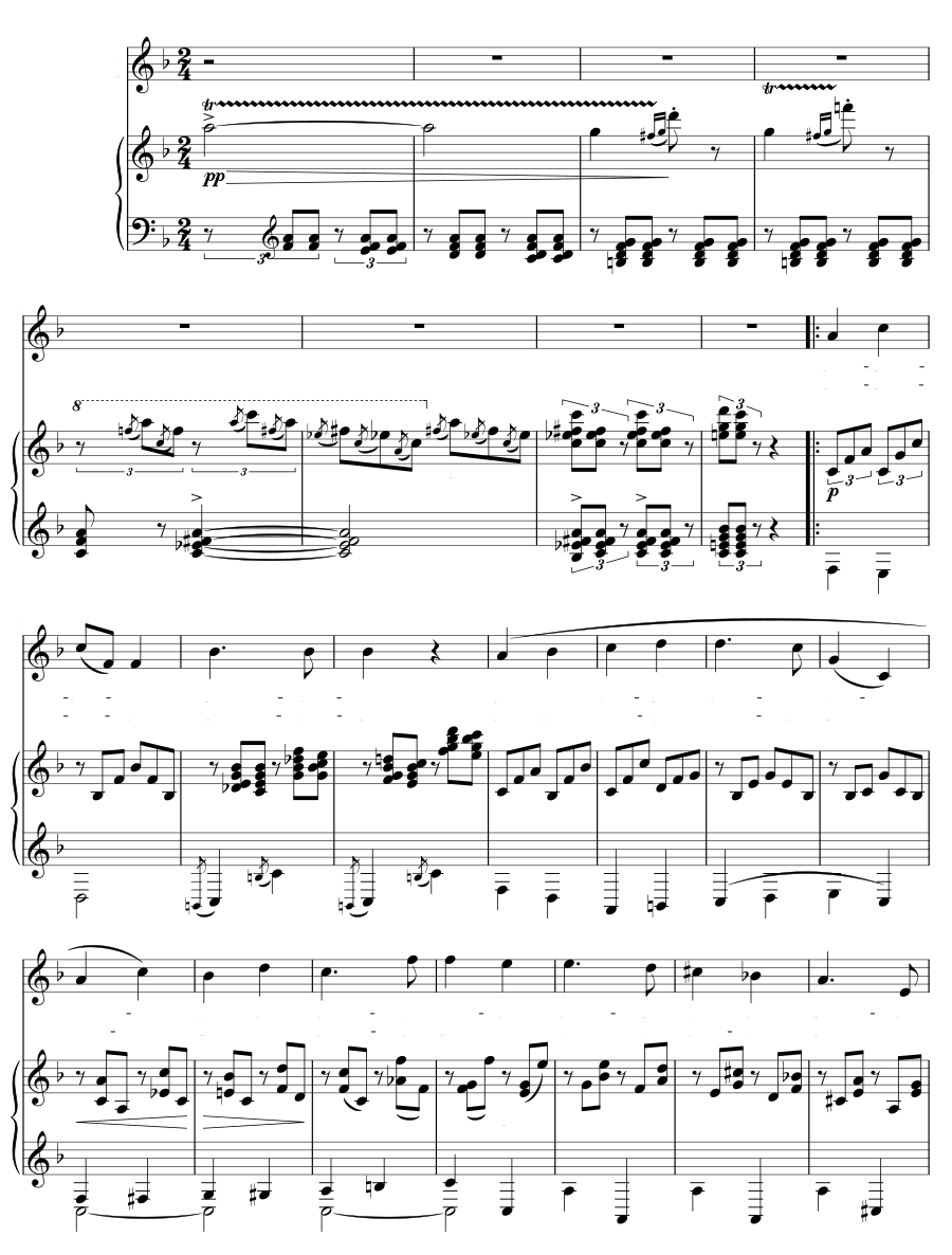 Бабочка (Schmetterling). 3 песни, соч. 8