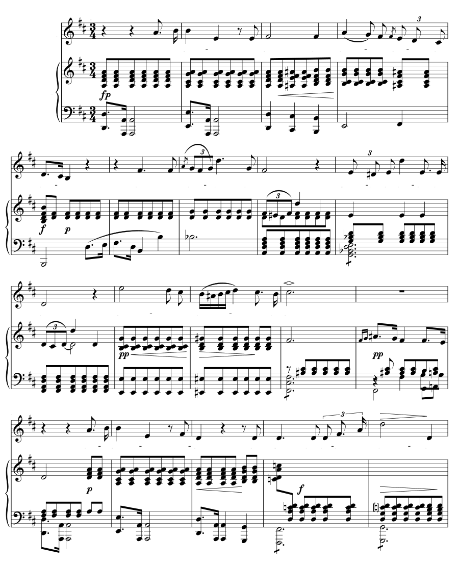 Прощание (Abschied). 6 немецких песен, соч. 11