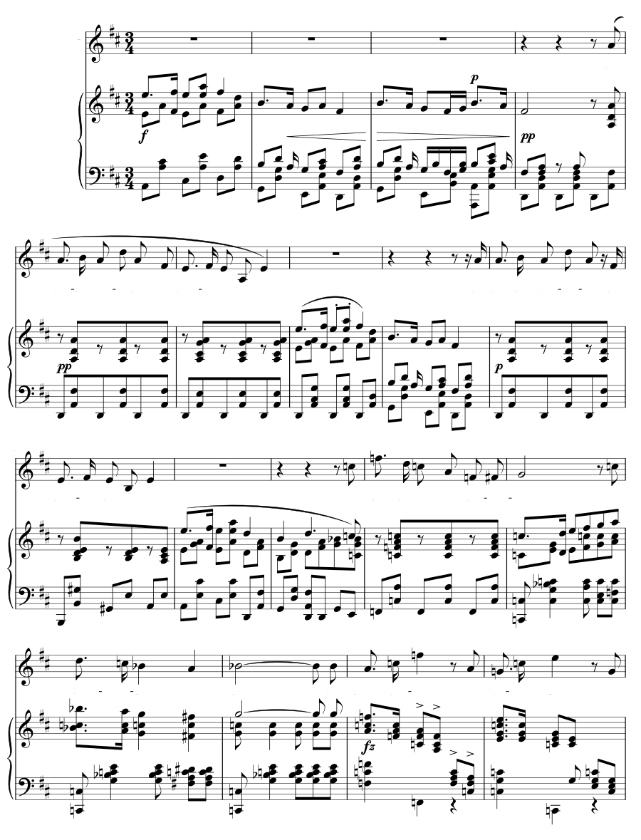 Странствующее облако (Die wandernde Wolke). 6 песен, соч. 12
