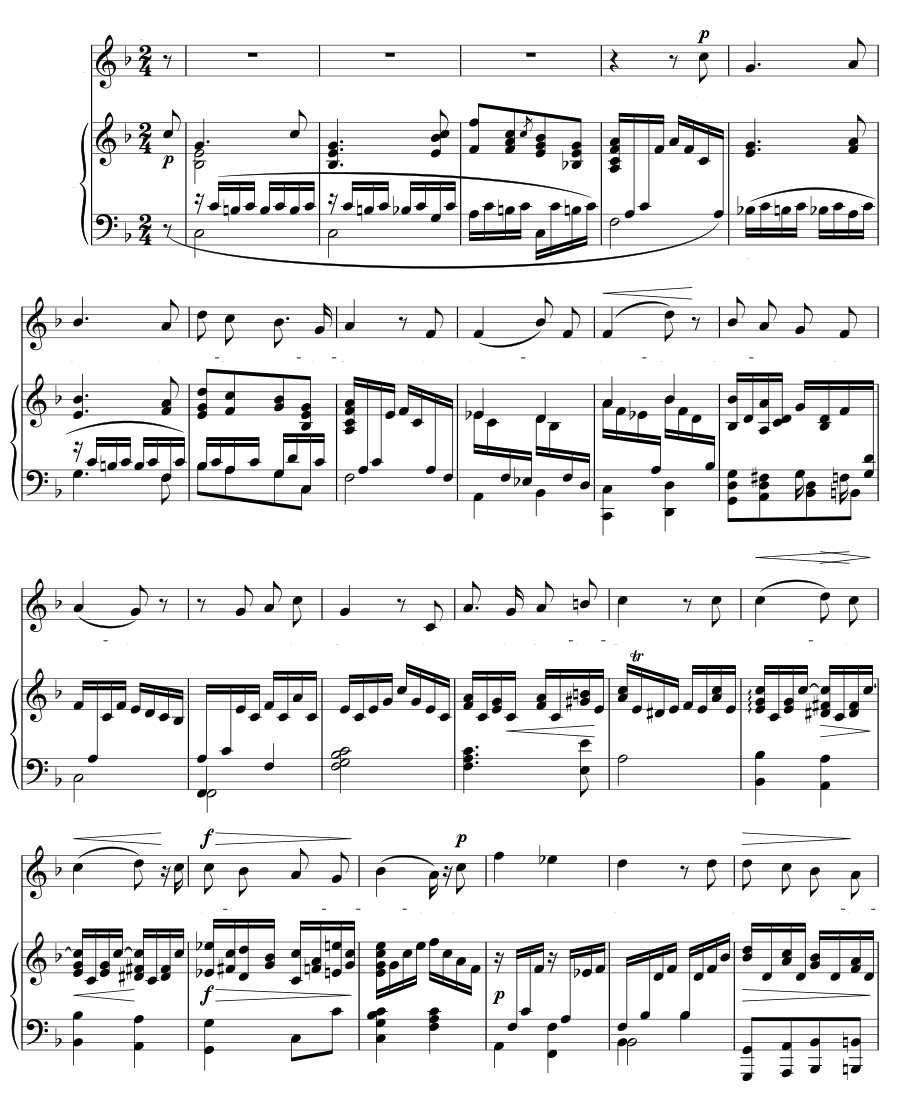Прощание (Abschied). 6 песен, соч. 13