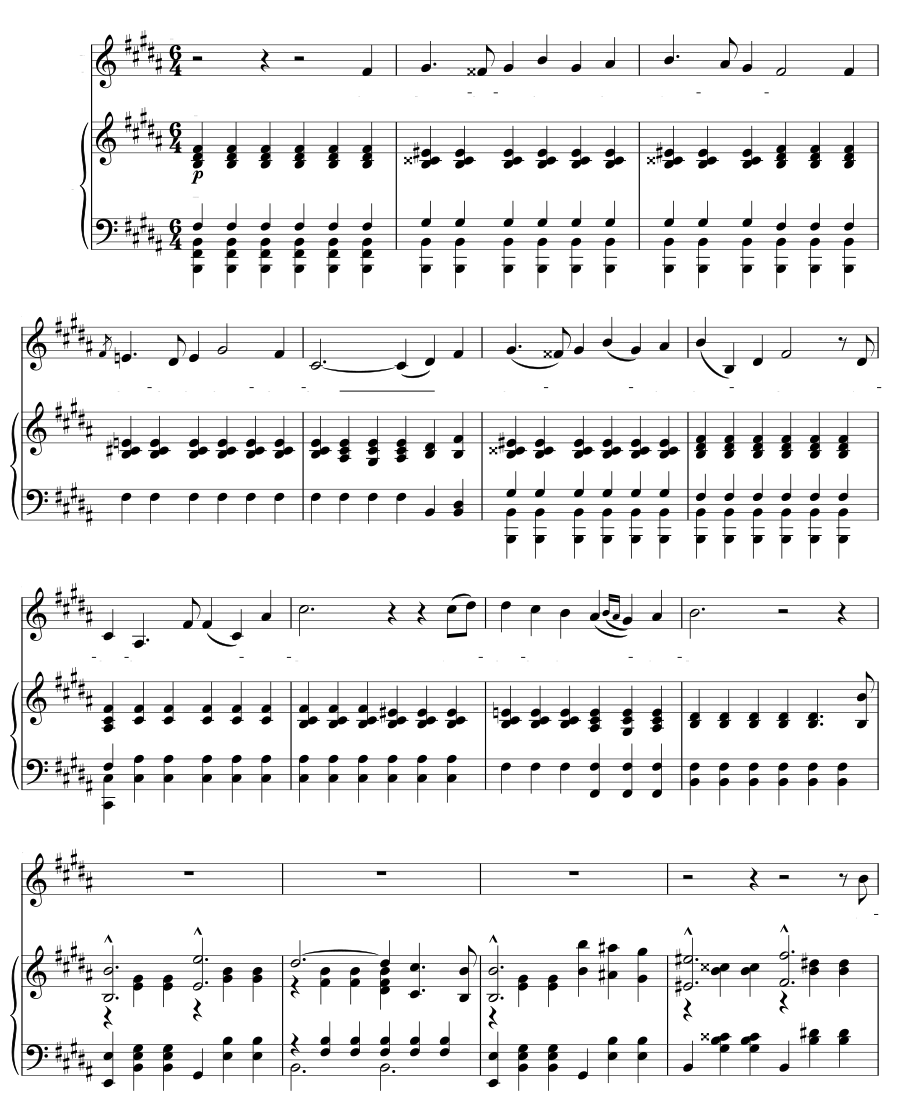 Бабочка (Schmetterling). 6 песен, соч. 13