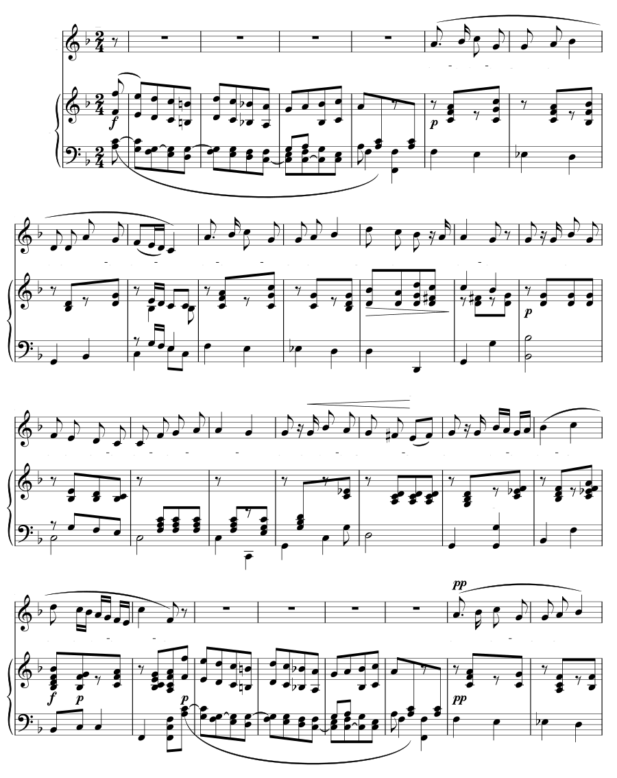 К далёкой (An die Entfernte). 6 песен, соч. 13