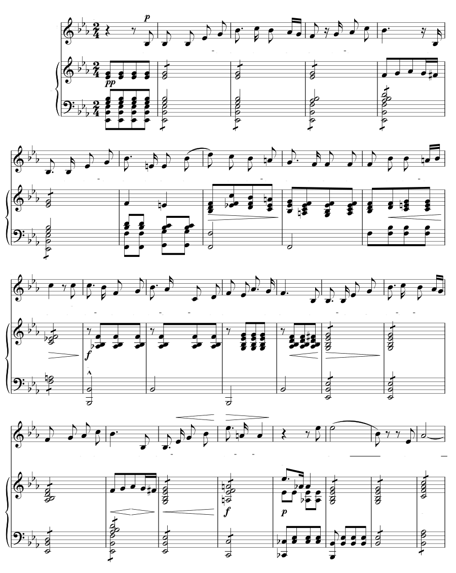 Ночью и в тумане (Bei Nacht und Nebel). 6 песен, соч. 26