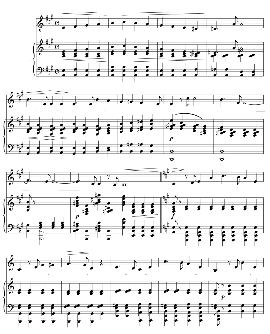 Песня камышей (Schilflied). 6 песен, соч. 26