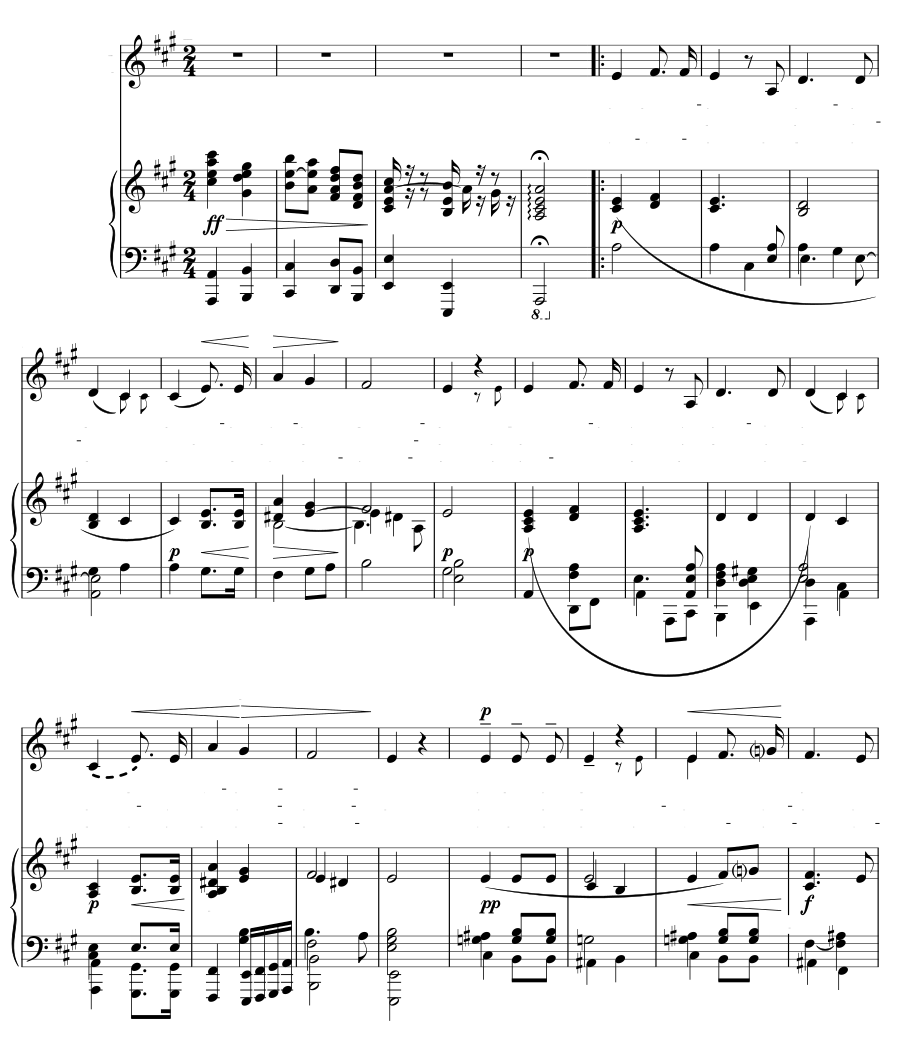 Предайся воле Божьей (Gib dich dahin in Gottes Sinn). Песни скорби, соч. 29