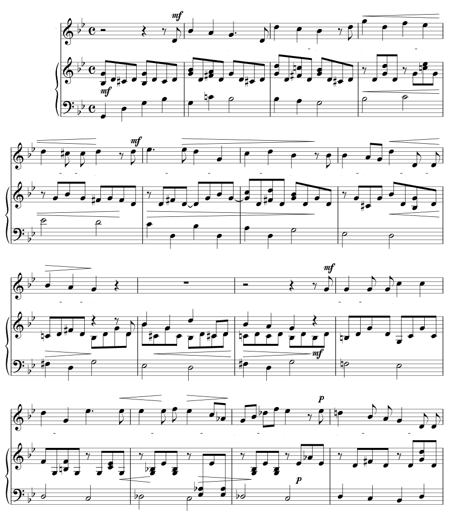 Привет ночи (Gruss an die Nacht). 5 песен, соч. 7