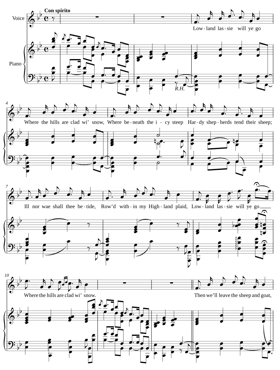 Горский плед (The Highland Plaid)