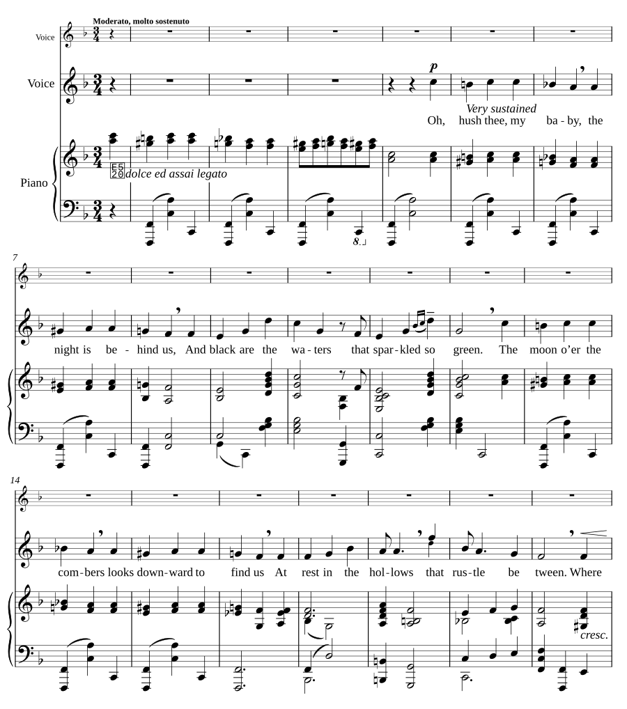 Колыбельная матери-тюленихи (The Mother Seal’s Lullaby). 2 песни о тюленях