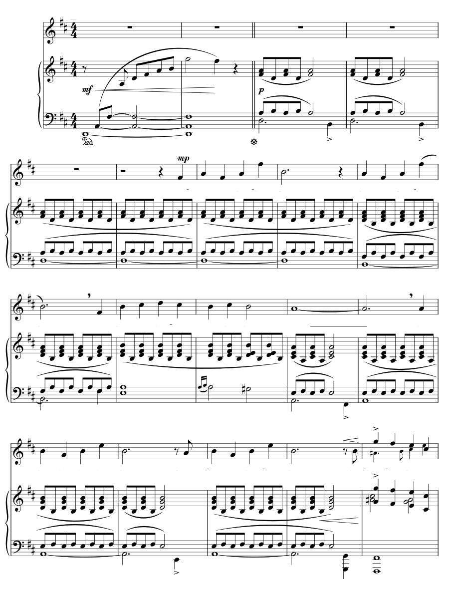 По солнечной тропинке (Along the sunny lane). 5 маленьких песен о любви