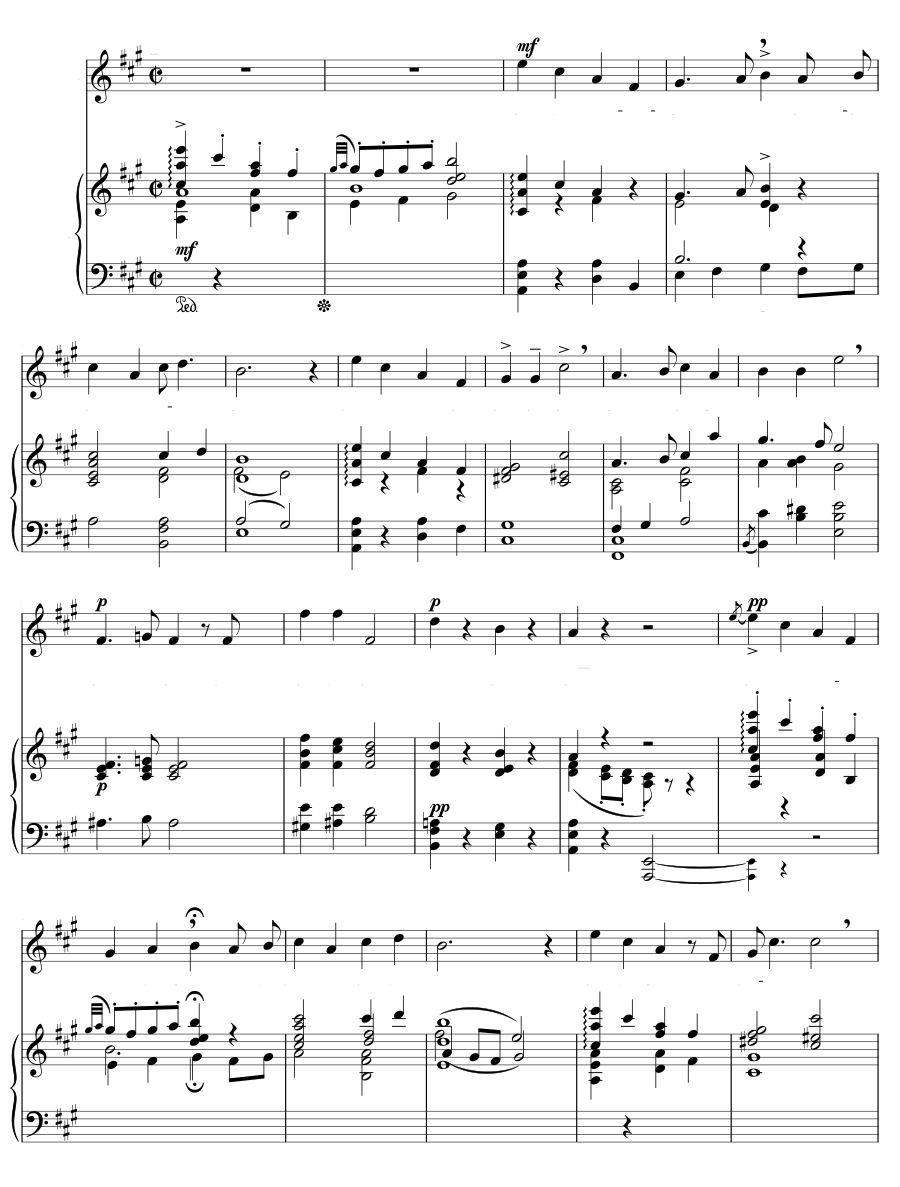 Просто множество кудрей (Just a multitude of curls). 5 маленьких песен о любви