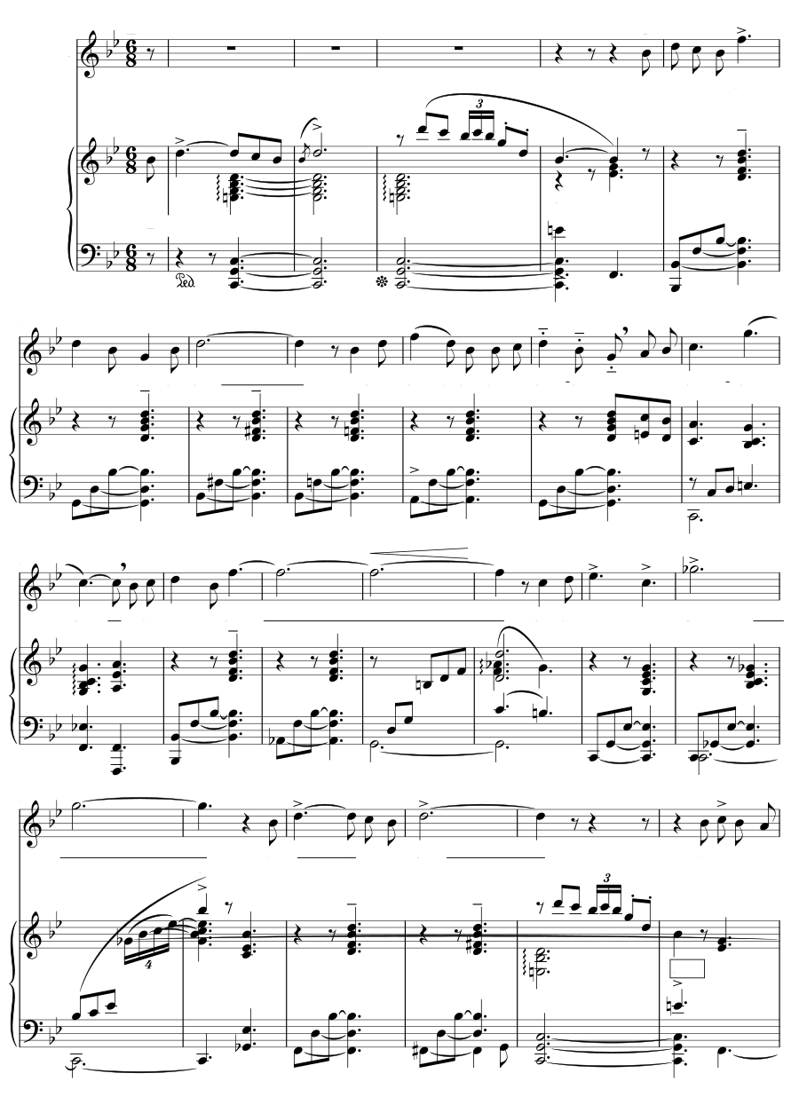 Будь я птицей, я пела бы весь день (If I were a bird, I would sing all day). 5 маленьких песен о любви