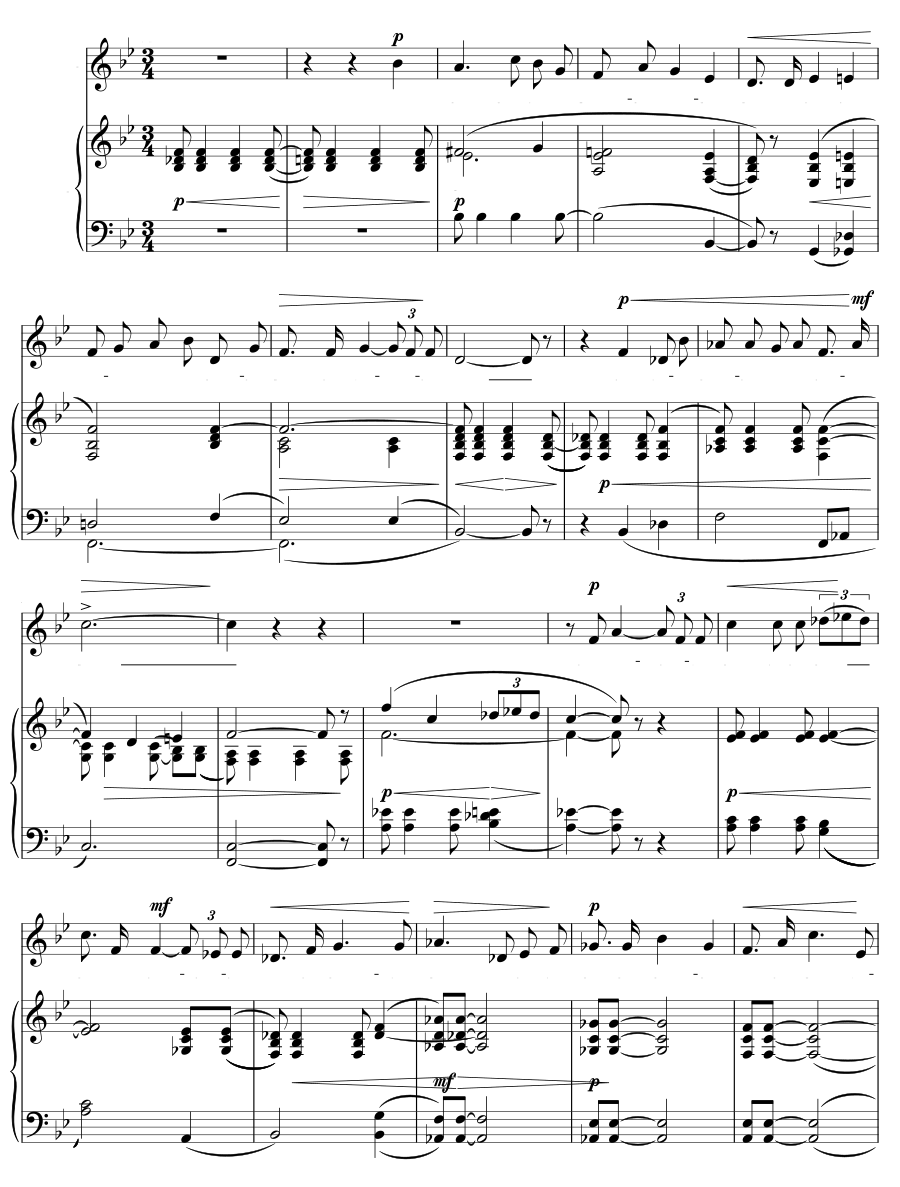 Первая роза (The First Rose). Весенние песни, соч. 44