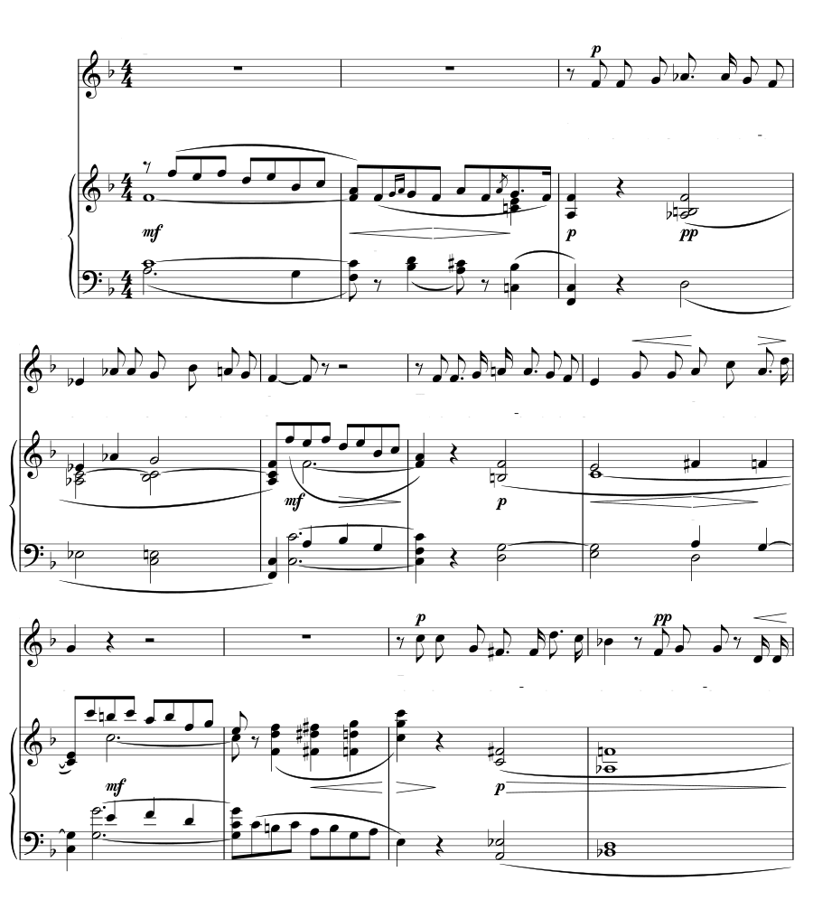 Тайны весны (Spring’s Secrets). Весенние песни, соч. 44