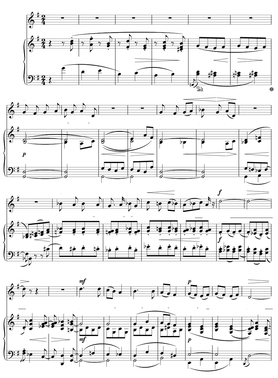 Апрельская погода (April Weather). Весенние песни, соч. 44