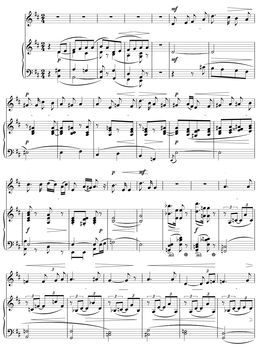 Майская песня (A May Song). Весенние песни, соч. 44