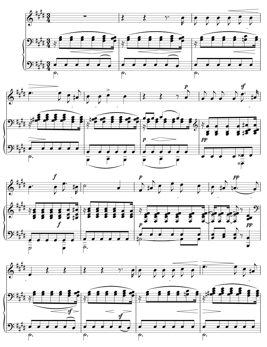 Луна (Der Mond, MWV K 122). 6 песен, соч. 86