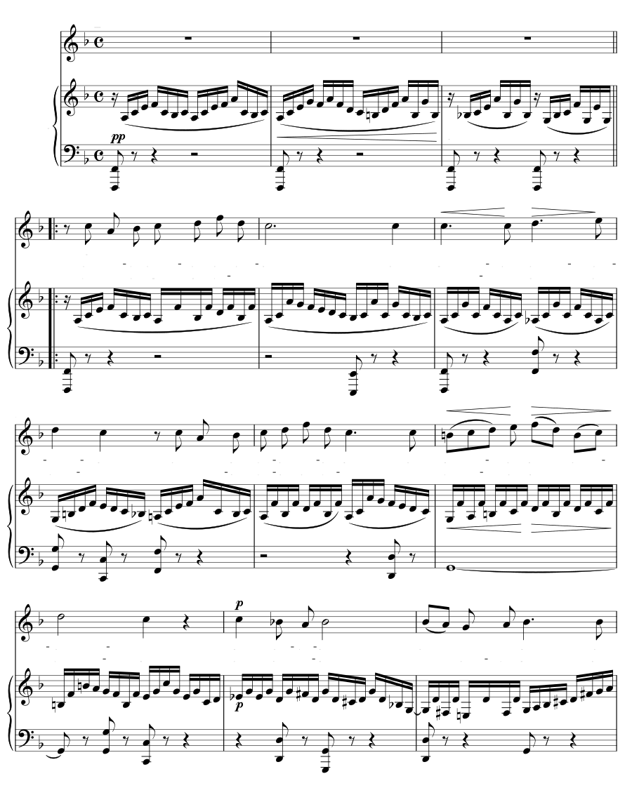 Старонемецкая весенняя песня (Altdeutsches Frühlingslied, MWV K 127). 6 песен, соч. 86