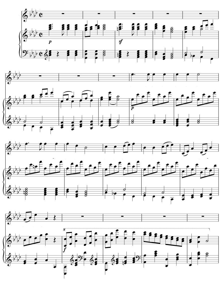 Песня летних ветров (Song of the Summer Winds). Песни воспоминания [2]