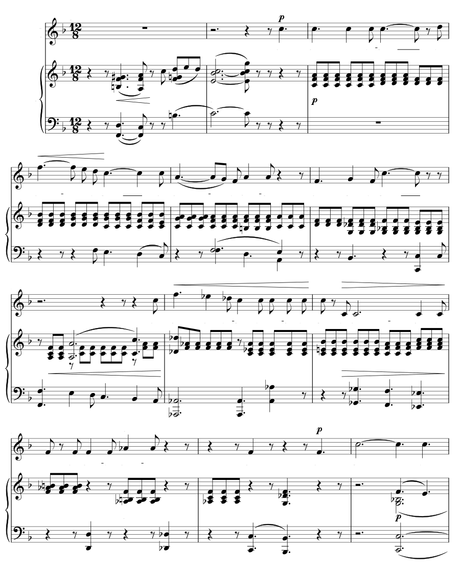 Желание (Wunsch). 3 песни, соч. 44