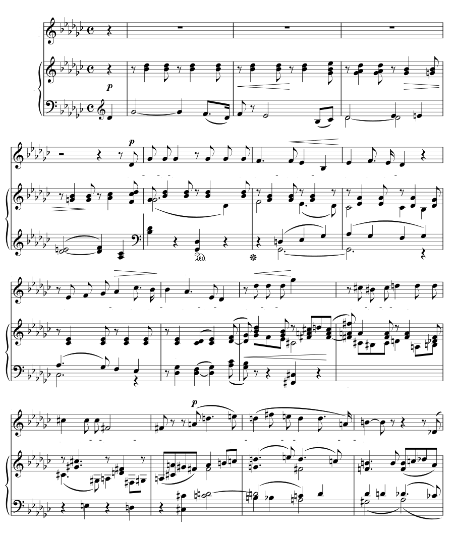 Вспомни (Rappelle-toi). 4 песни, соч. 46
