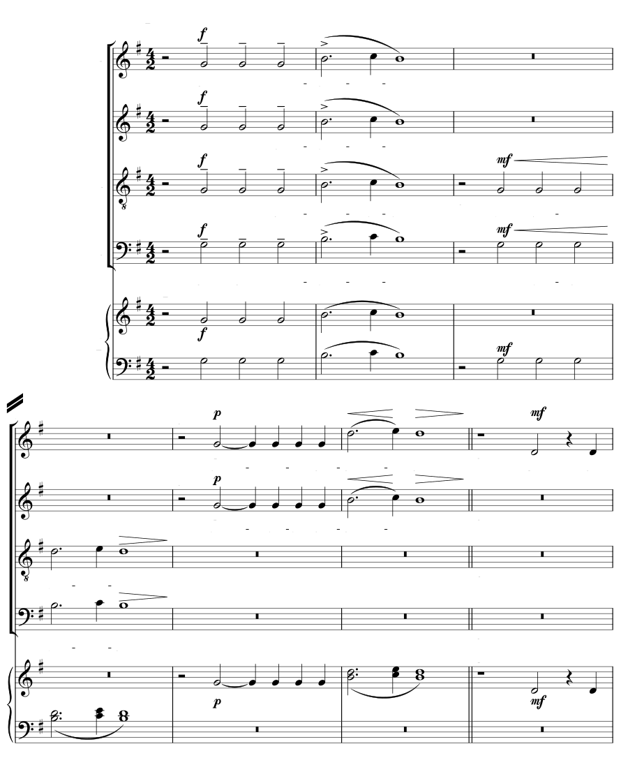 Внемли! Весь мир полон хвалы тебе (Hark! The world is full of thy praise)