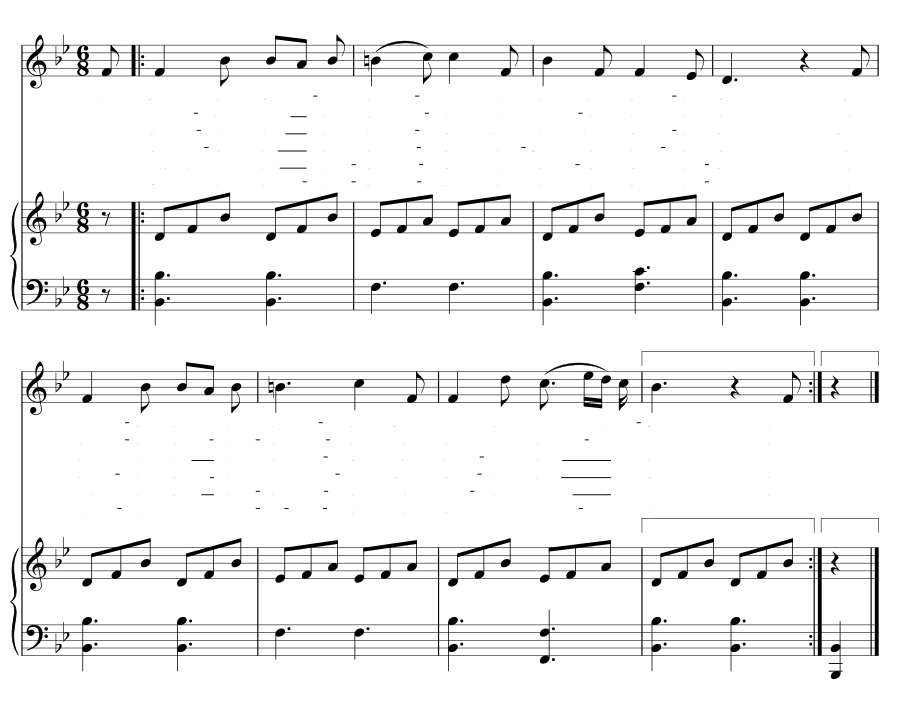 Сочинено для лютни (Für die Laute componirt). 12 песен