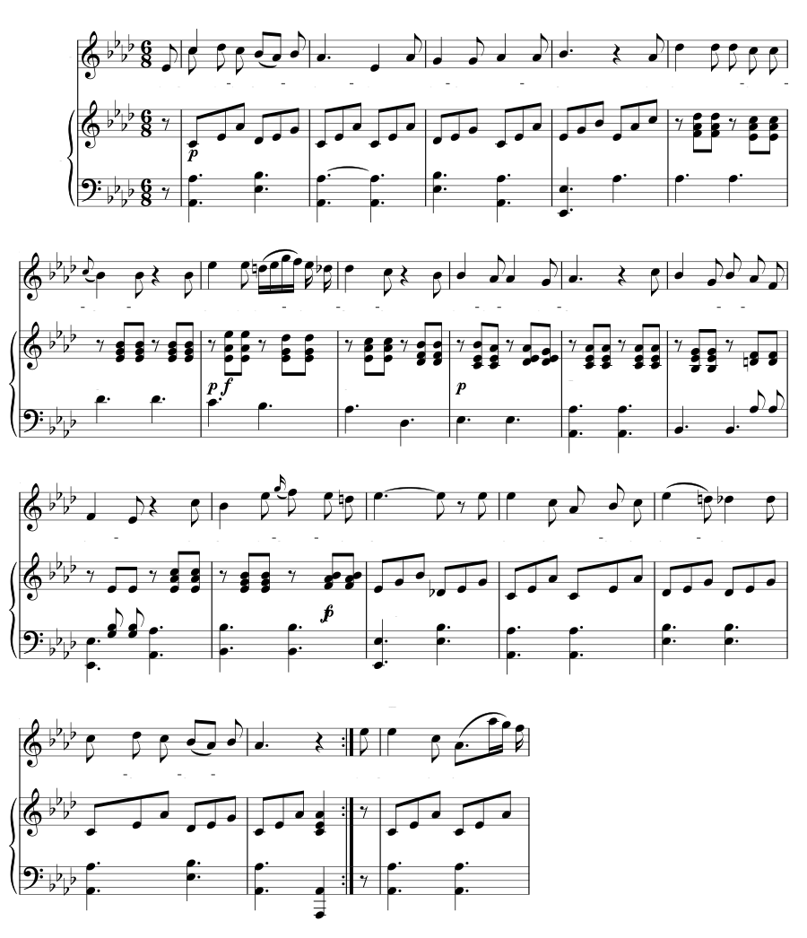 Цветок цветов (Die Blume der Blumen). 12 песен, соч. 3