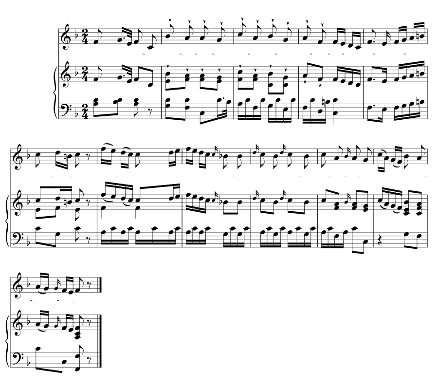 Амур и Вакх (Amor und Bachus). 25 песен