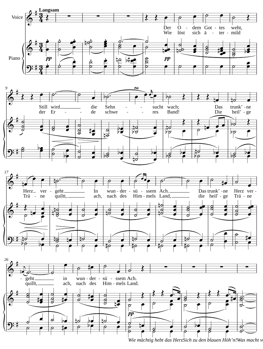 Небесные искры (Himmelsfunken, D.651)