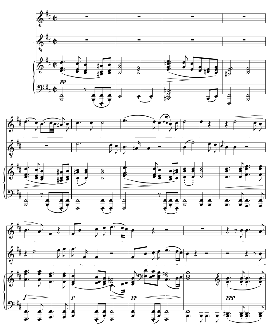 Миньона и арфист (Mignon und der Harfner). 4 песни из «Вильгельма Мейстера»