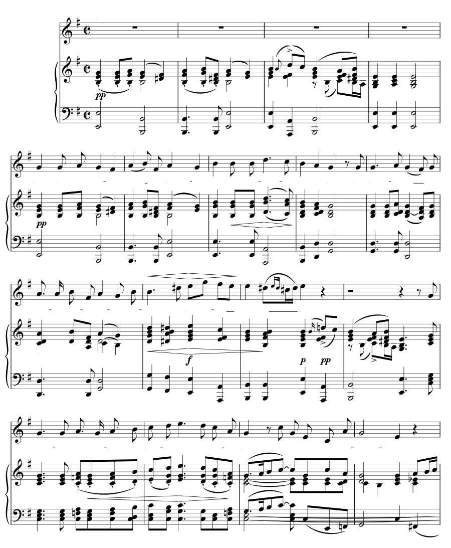 Песня Миньоны («Не вели мне говорить») (Lied der Mignon (Heiss mich nicht reden))