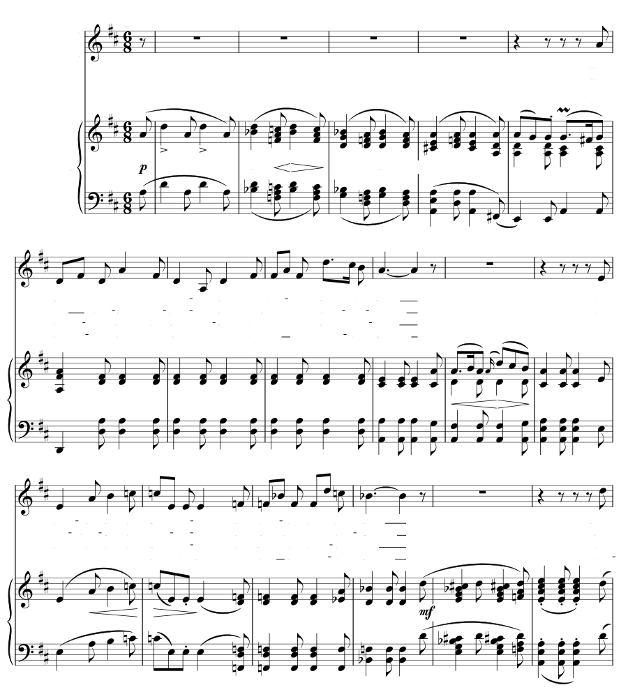 Любовная песня охотника (Jägers Liebeslied, D.909). 4 песни, соч. 96