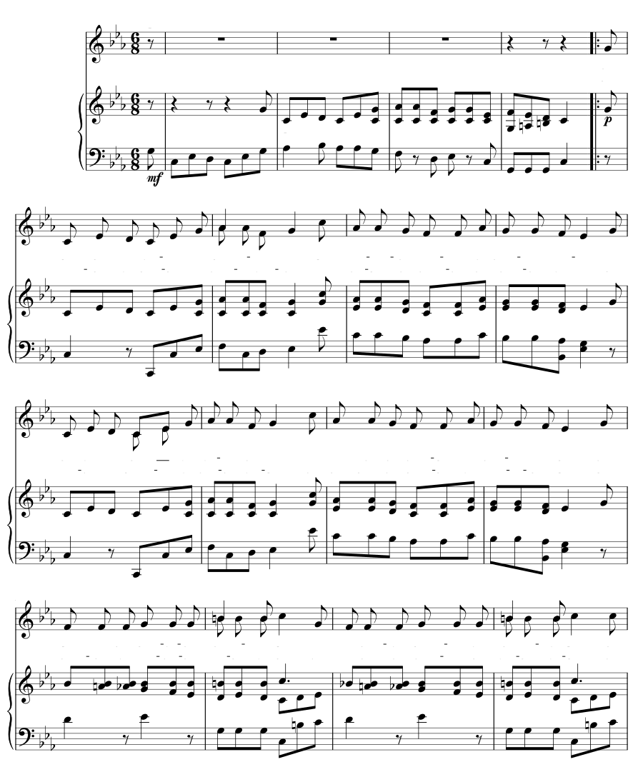 Охотник (Der Jäger). Прекрасная мельничиха