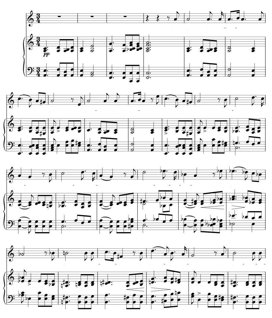 Ты меня не любишь (Du liebst mich nicht). Соч. 59