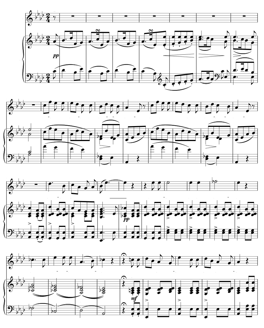 Смех и слёзы (Lachen und Weinen). Соч. 59