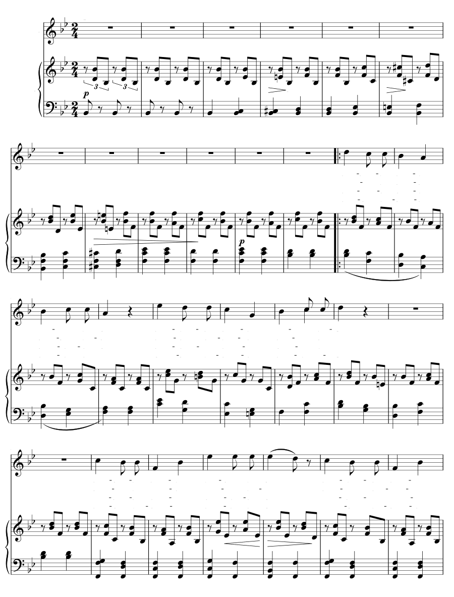 Весеннее томление (Frühlingssehnsucht). Лебединая песня