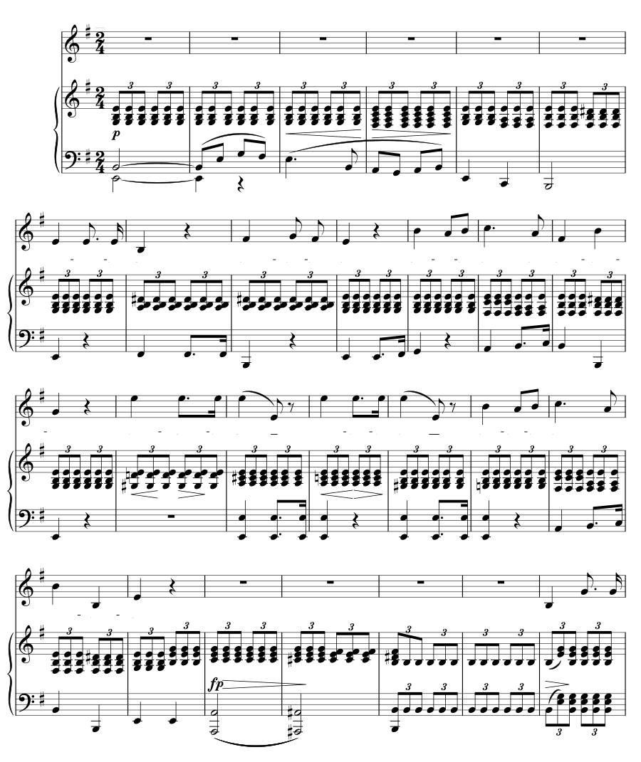 Приют (Aufenthalt). Лебединая песня