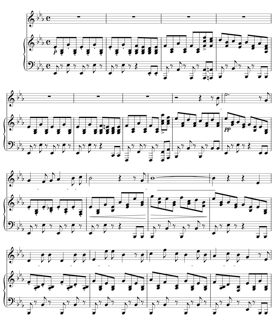 Прощание (Abschied). Лебединая песня