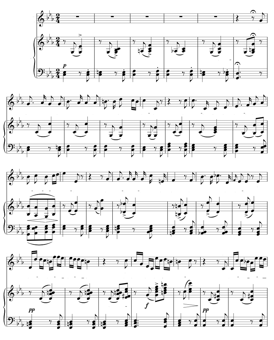 Привал (поздняя редакция) (Rast (Spätere Fassung)). Зимний путь