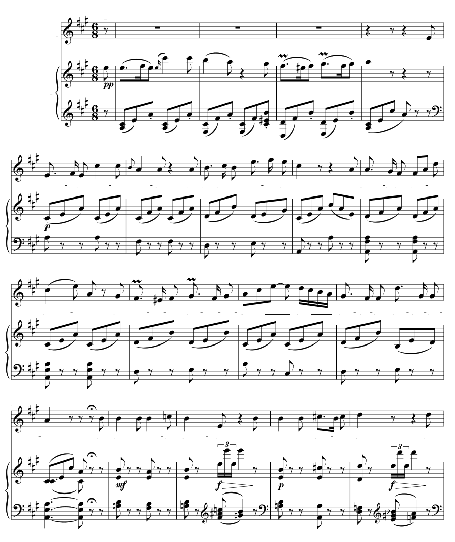 Весенний сон (Frühlingstraum). Зимний путь