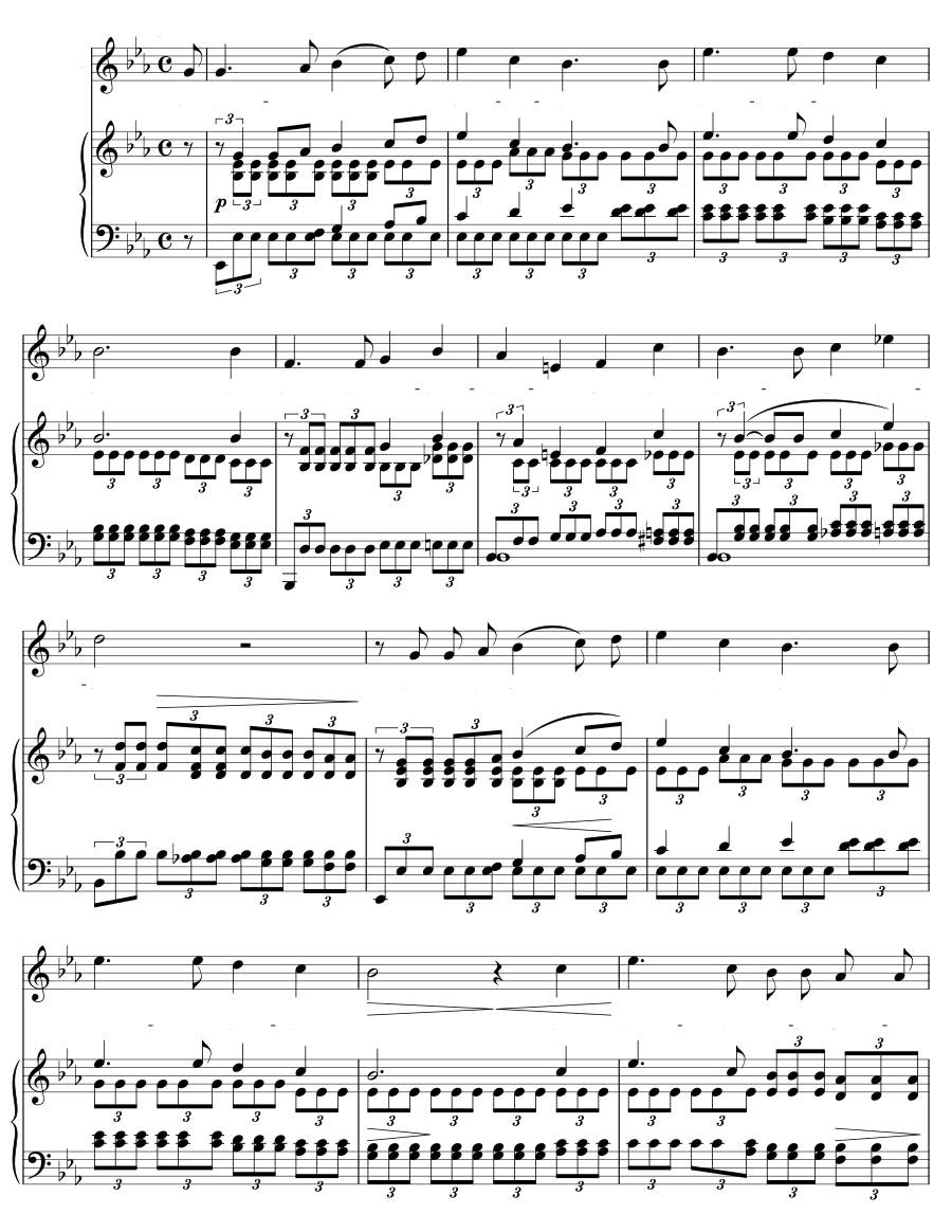 Чары любви (Liebeszauber). 6 песен, соч. 13