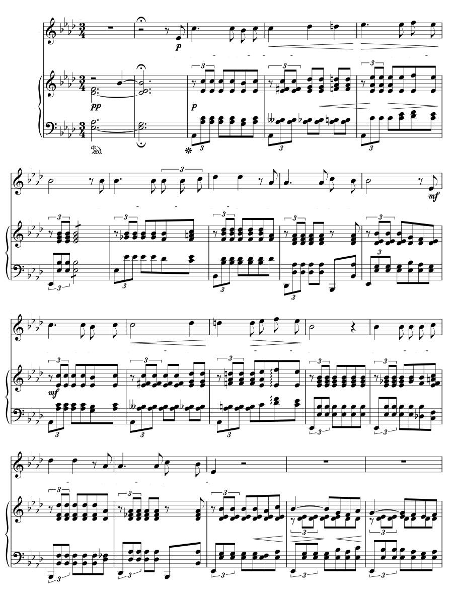 Тихий лотос (Die stille Lotosblume). 6 песен, соч. 13