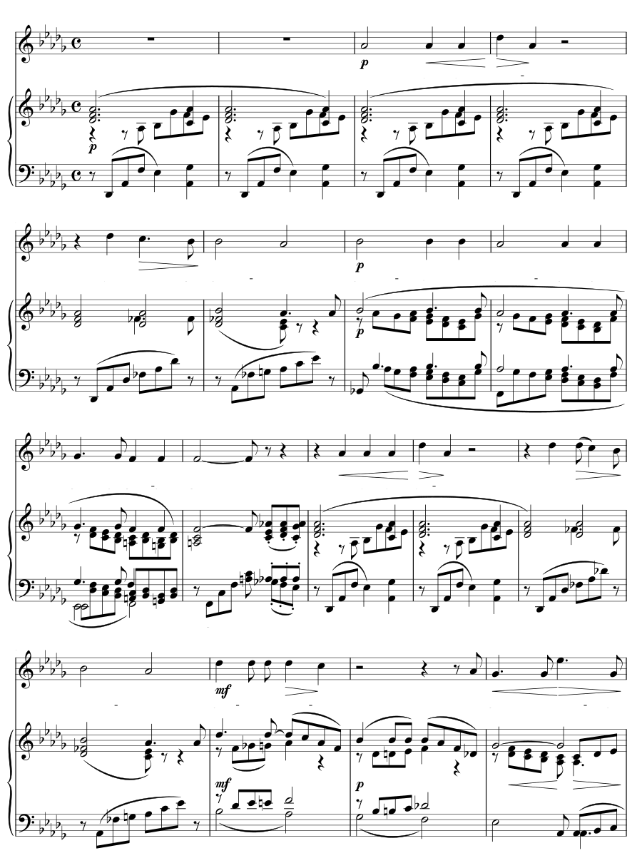 Если ты любишь за красоту (Liebst du um Schönheit). Песни, соч. 12