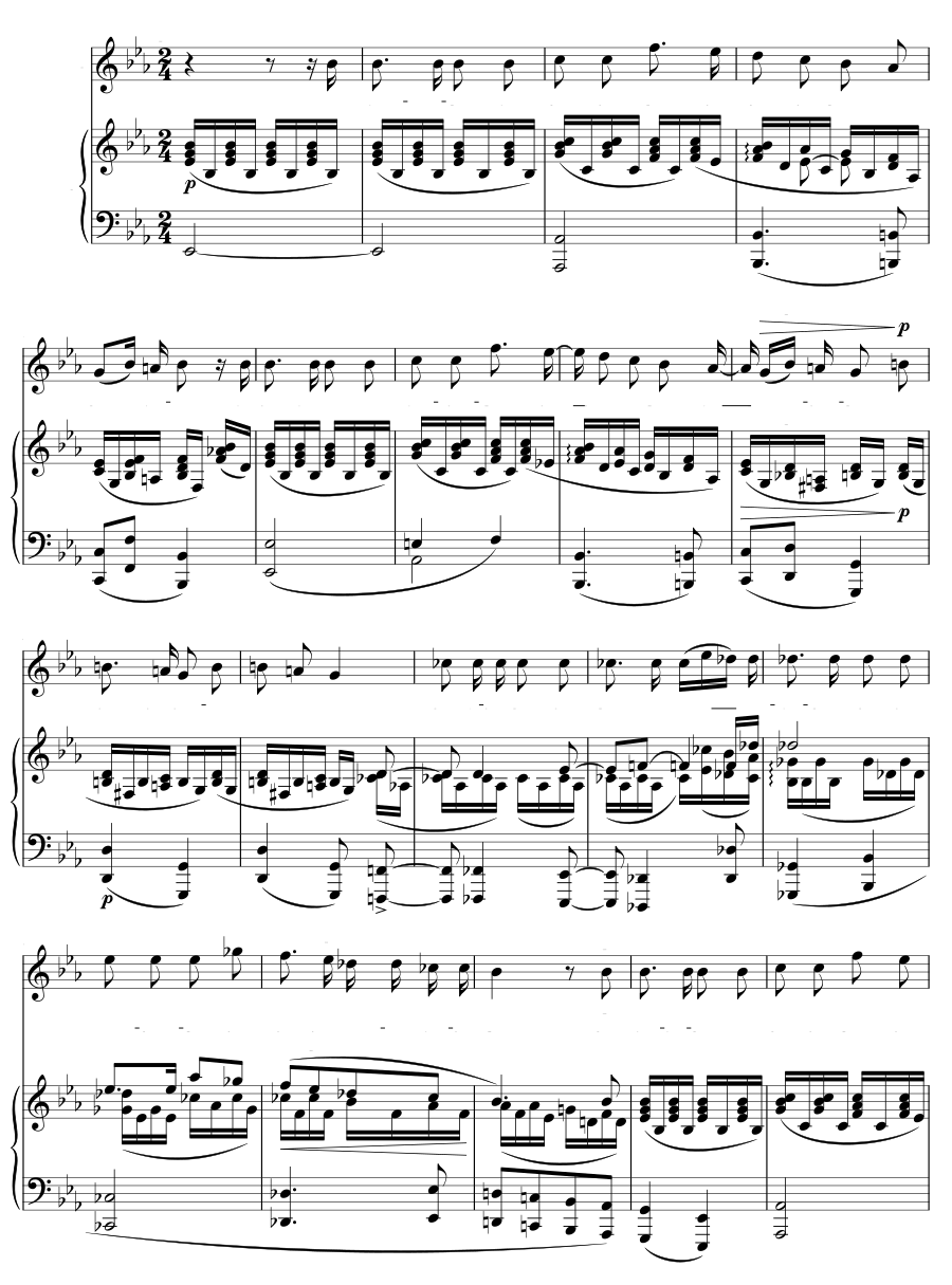 Твой лик (Dein Angesicht). 5 песен и напевов, соч. 127