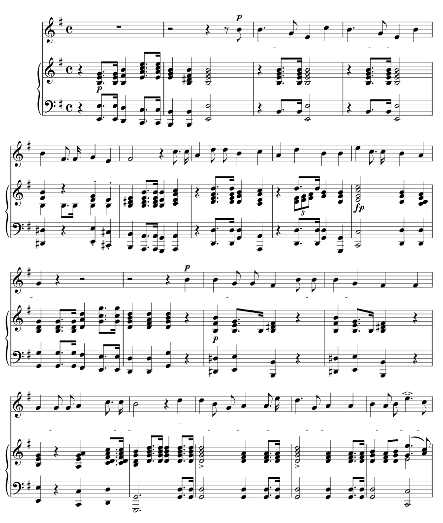 Мой старый конь (Mein altes Ross). 5 песен и напевов, соч. 127