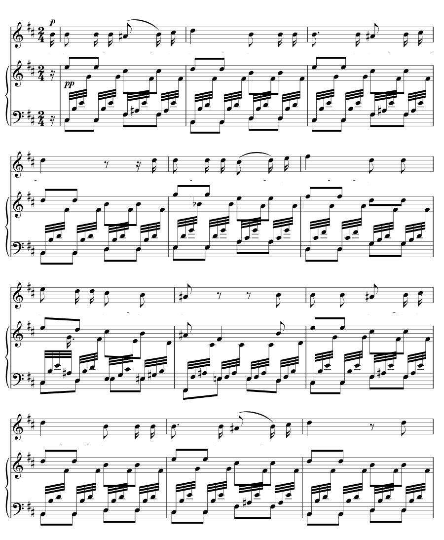 Хочу я душу окунуть (Ich will meine Seele tauchen). Любовь поэта, соч. 48