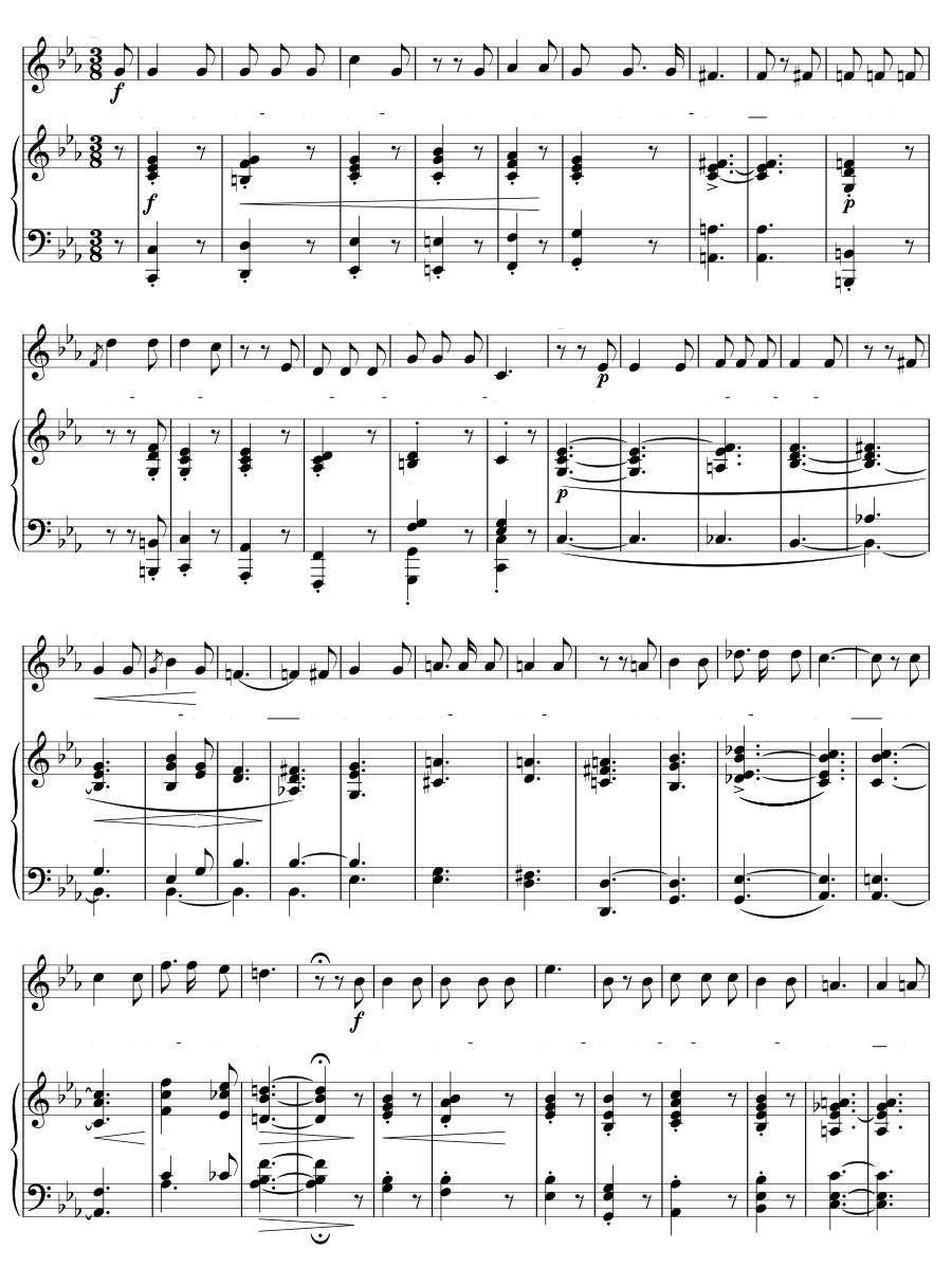 Не могу поверить (Ich kann’s nicht fassen). Любовь и жизнь женщины, соч. 42