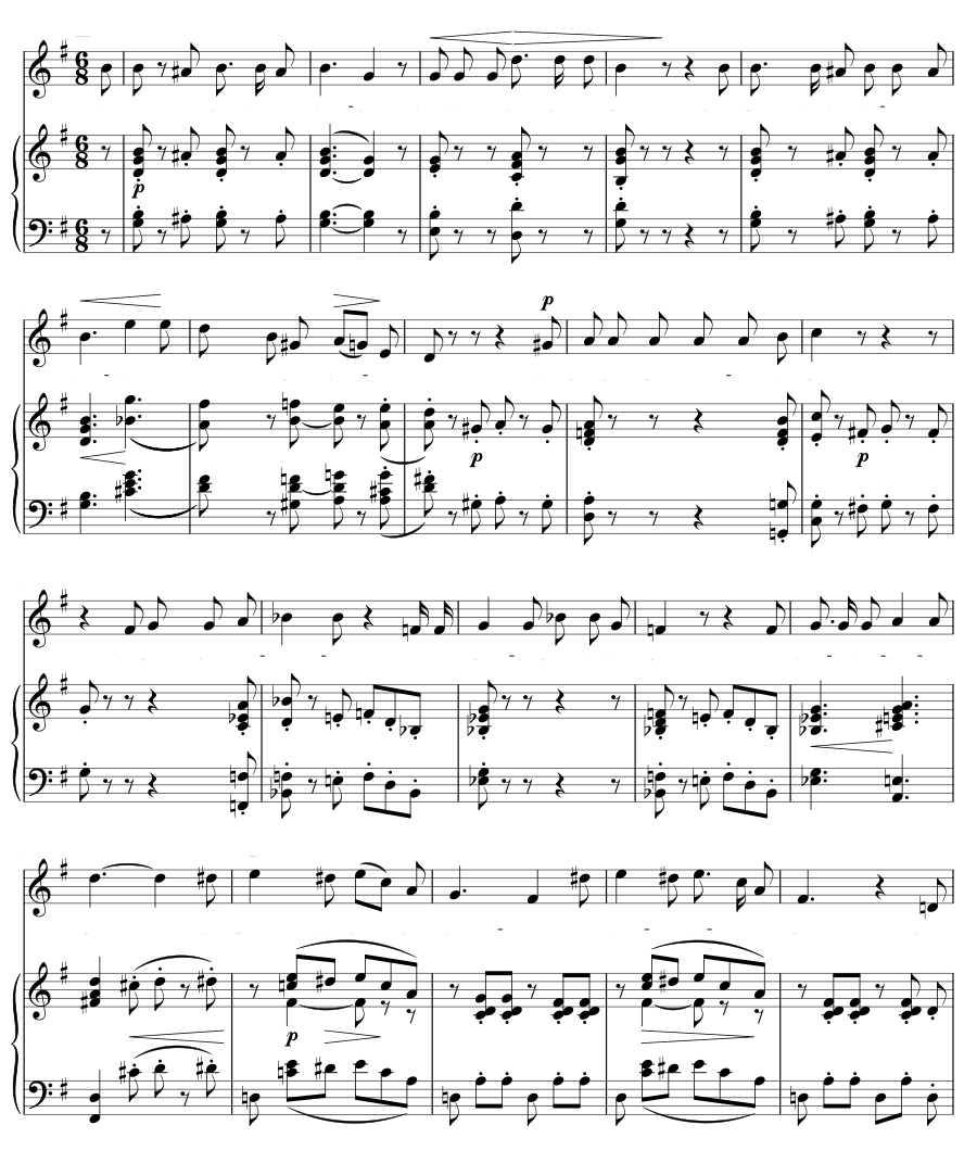 Тишина (Die Stille). Круг песен, соч. 39